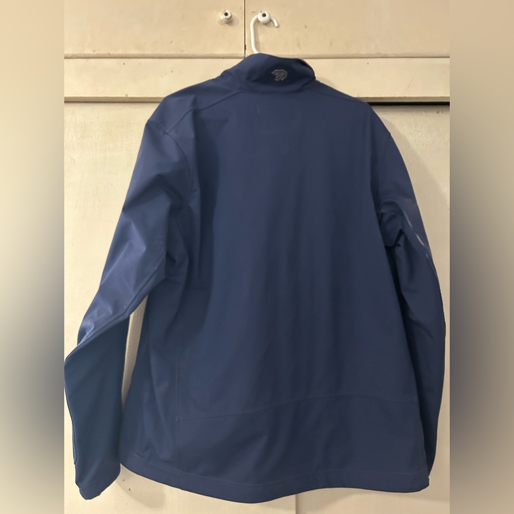 Mountain Hard Ware Blue Softshell Jacket Size Xl - image 4